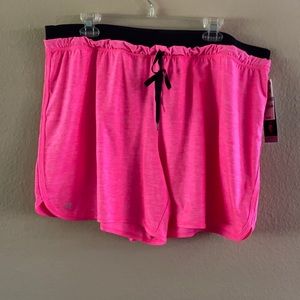 Ideology Neón pink shorts